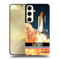 Silikónový prehľadný obal pre Samsung Galaxy S24 S921B 5G - Space Shuttle