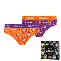 Women's unterwäsche Frogies Zodiac Krebs 2P Gift box