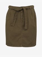 Khaki women's skirt CAMAIEU - Women's