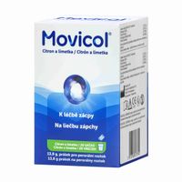 MOVICOL Citrón a limetka (vrecúška, prášok na perorálny roztok