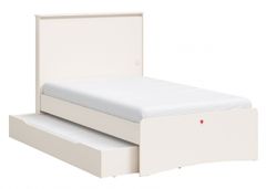 Študentská posteľ 120x200cm s prístelkou vendella - béžová