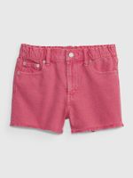 GAP Kids Denim Shorts High Rise Washwell - Girls