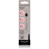 Nails Inc. Mani Marker dekorativer Nagellack Im Applikator-Stift Farbton Star Silver 3 ml