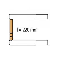 Náhradní rameno k pneumatickým bodovacím kleštím GYS typ RX2