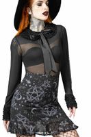 KILLSTAR – Damenrock - Gretel Mini - Schwarz S