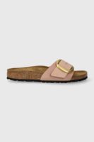 Birkenstock Nubukové šľapky Birkenstock Madrid Big Buckle