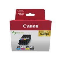 Canon CLI-551 6509B015 farebná (CMYK) multipack originálne cartridge