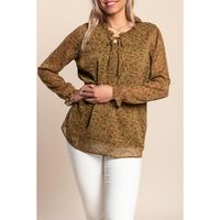 Bluza S Printom, Zelena