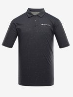 ALPINE PRO Coowel Polo majica crna