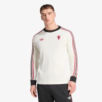 T-shirt adidas Manchester United Originals Long Sleeve T-Shirt Off White S