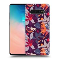 ULTIMATE CASE pro Samsung Galaxy S10 Plus G975 - Purple Leaf