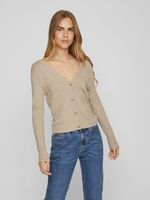 Vila Comfy Cardigan Beige