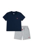 Levi's detská súprava s bavlnou BATWING TEE & KNIT SHORT S