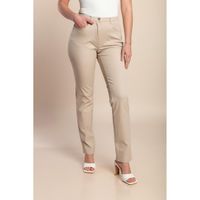 Baumwollhose In Übergröße, Beige