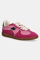 Nokwol sneakers din piele intoarsă August Dark Rose culoarea roz, August Dark Rose