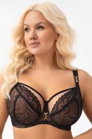 Nevyztužená podprsenka Gorsenia K975 Latika Černá 70J