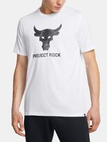 Under Armour UA Project Rock Brahma Bull SS Majica bijela