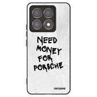 Silikónový čierny obal pre Xiaomi 14T - White Dollar