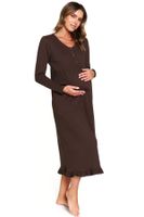 Mateřská košilka Doctor Nap 7318 - bavlna Hnědá S