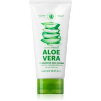 NATURE REPUBLIC Soothing & Moisture Aloe Vera Cleansing Gel Cream vlažilna čistilna krema s pomirjajočim učinkom 150 ml