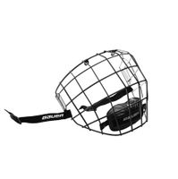 Kôš Bauer Profile II Facemask, Senior,  čierna-biela, S
