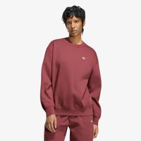 Φούτερ adidas Essentials Crew Long Fleece Sweatshirt Quiet Crimson L