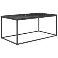 MID.YOU KONFERENČNÝ STOLÍK, čierna, kov, kompozitné drevo, 100/60/45 cm