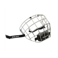 Kôš Bauer Profile I Facemask, Senior, strieborná, L