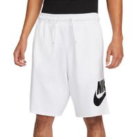 Nike CLUB ALUMNI HBR FT SHORT Мъжки шорти, бяло, размер