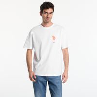 T-shirt Urbanc Classics Orange Sip Oversize Tee White XL