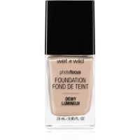 Wet n Wild Photo Focus lekki podkład nawilżający z efektem rozjaśniającym odcień Soft Ivory 28 ml