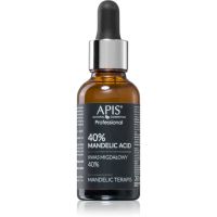 Apis Natural Cosmetics TerApis 40% Mandelic Acid изглаждащ ексфолиращ серум против несъвършенства на кожата 30 мл.