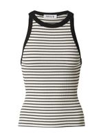 EDITED Top 'Orelia'  crna / bijela
