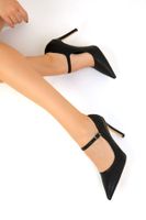 Soho Black Women's Classic High Heel Shoes 19482