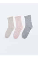 LC Waikiki Lcwk Patterned Women's Socks 3 Pack