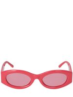 Berta Oval Acetate Sunglasses