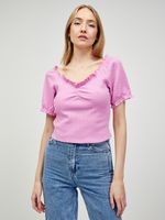 Pieces Tegan Crop top Rosa