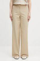 A.P.C. pantaloni pentru femei din bumbac pantalon margaret