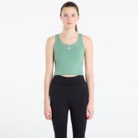Tank Top adidas 3 Stripes Studio All Me Light Support Tank Top Preloved Green M