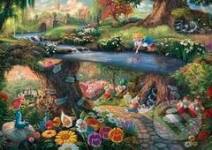 Disney, Alice in wonderland - puzzle z kategorie Disney