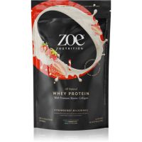 ZOE Whey Protein białko serwatkowe z kolagenem smak Strawberry Milkshake 454 g