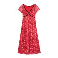 Cropp - Изчистена midi рокля - червeн