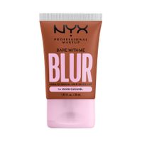 NYX Professional Makeup tekoča podlaga - Bare With Me Blur Tint Foundation - Warm Caramel (BWMBT16)