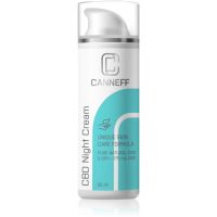 Canneff Balance CBD Night Creme Nachtcreme gegen sämtliche Alterserscheinungen 50 ml