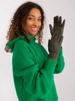 Khaki Winter Touch Gloves