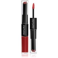 L’Oréal Paris Infallible 24H langlebiger, glänzender Lippenstift 2 in 1 Farbton 502 Red To Stay 5,7 g