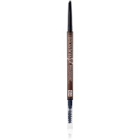 bellaoggi I Brow Sculpt Eyebrows Pencil natančni svinčnik za obrvi s krtačko odtenek Dark Brown 1 g