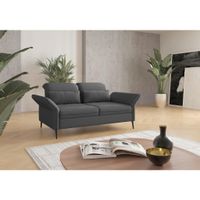 Sit & More TROJMIESTNA POHOVKA, textil, tmavosivá