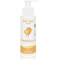 kii-baa® organic 100% Bio Oil Apricot Massageöl für Kinder ab der Geburt 100 ml