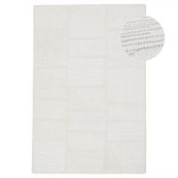 Flair Rugs VLNENÝ KOBEREC, 200/300 cm biela
